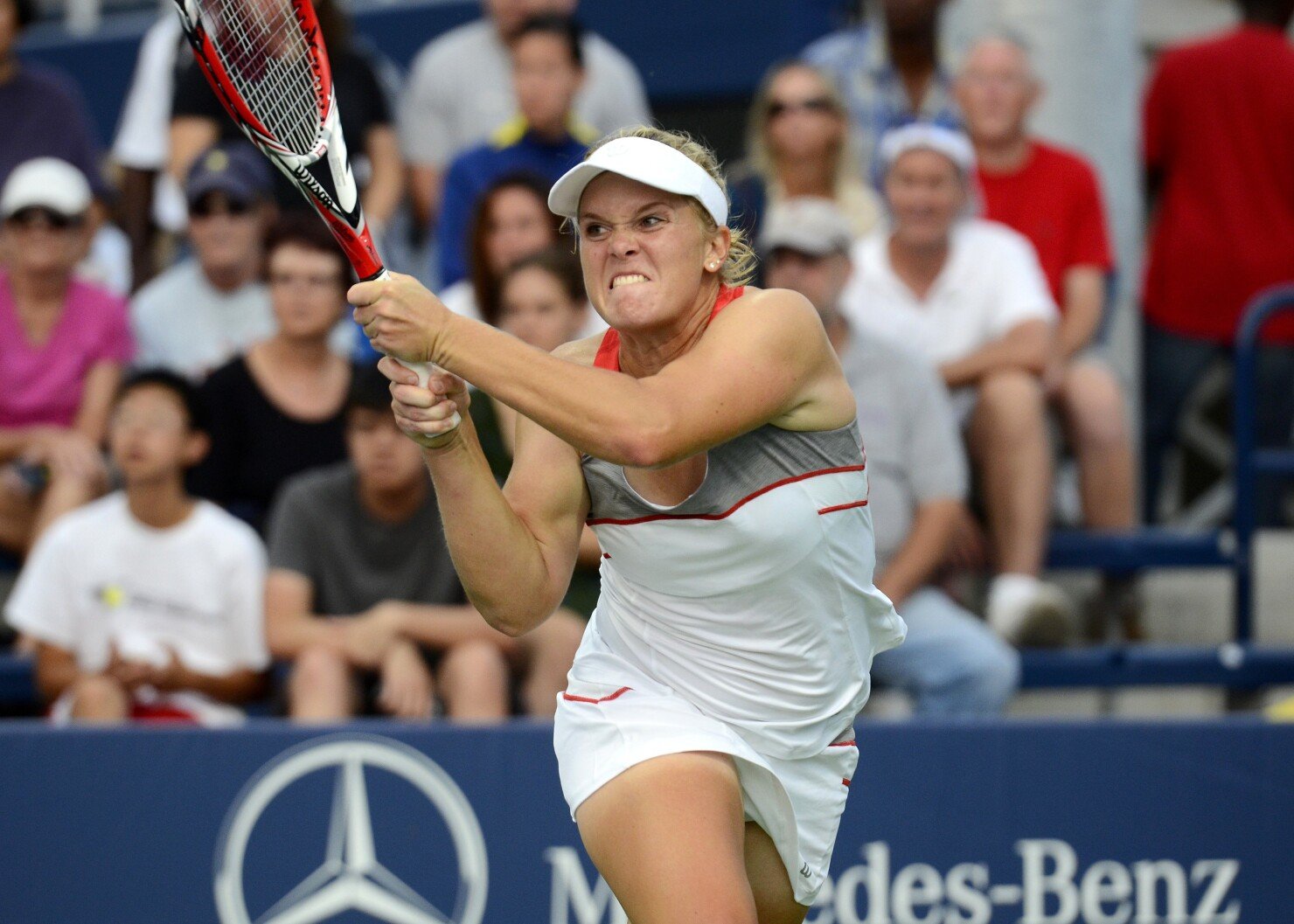 Foto Ilustrační, Melanie Oudin (USA) na US OPEN 2014
