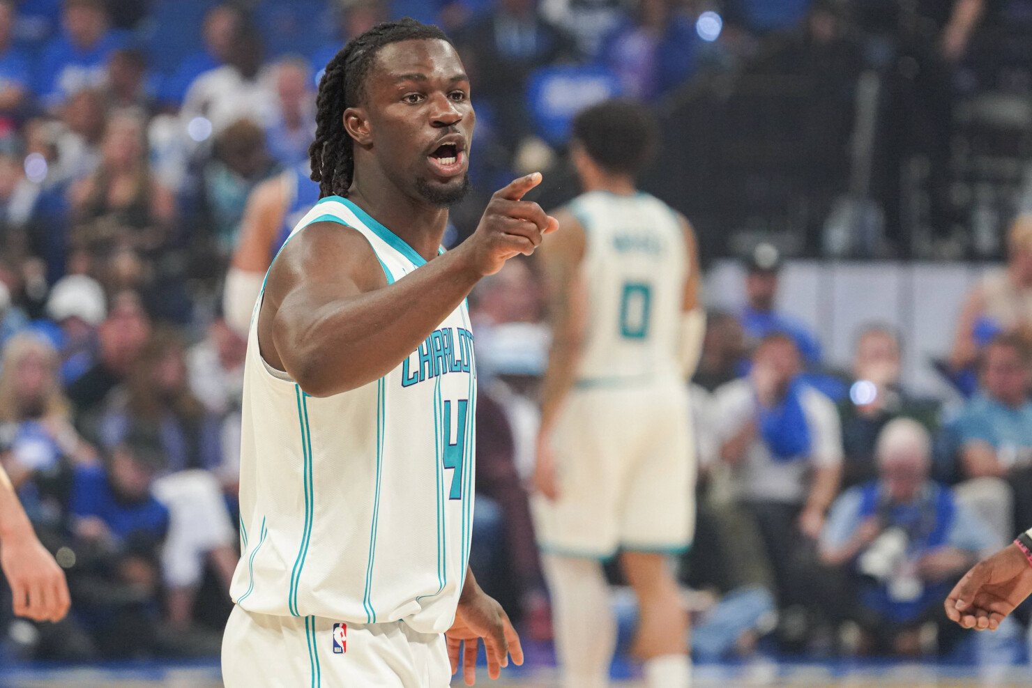 Charlotte Hornets player Sion James