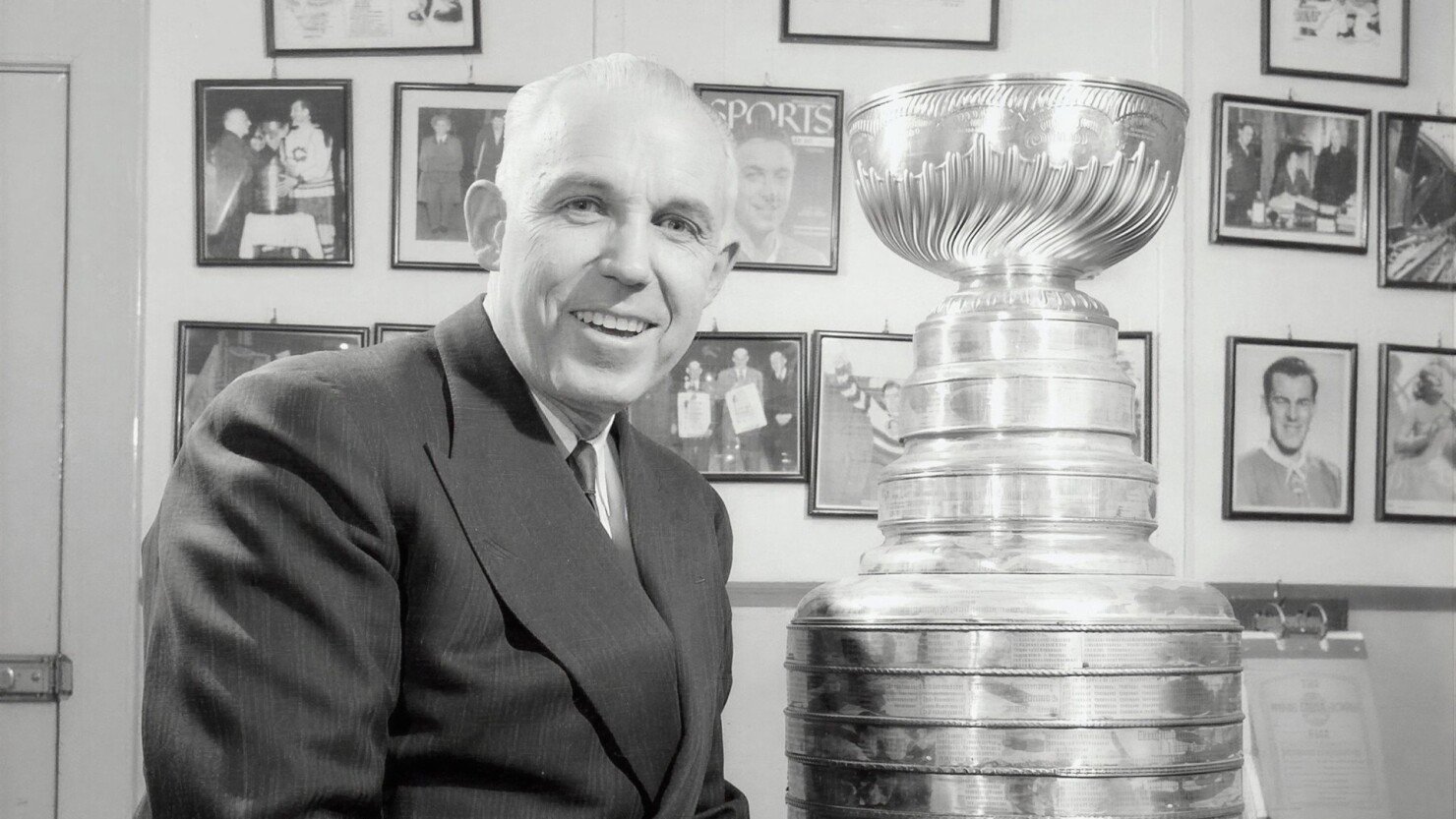 Clarence Campbell, prezident NHL v roce 1957