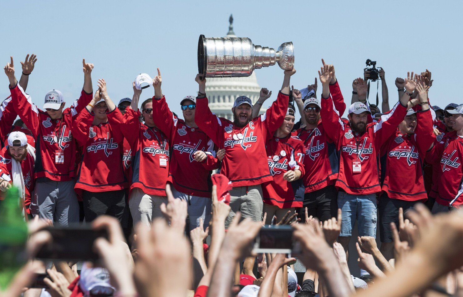 Ovečkin drzží Stanley Cup ve Washingtonu, rok 2018