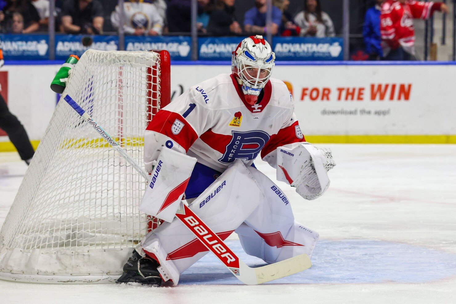 Jacob Fowler ještě v dresu  Laval Rocket (2025)