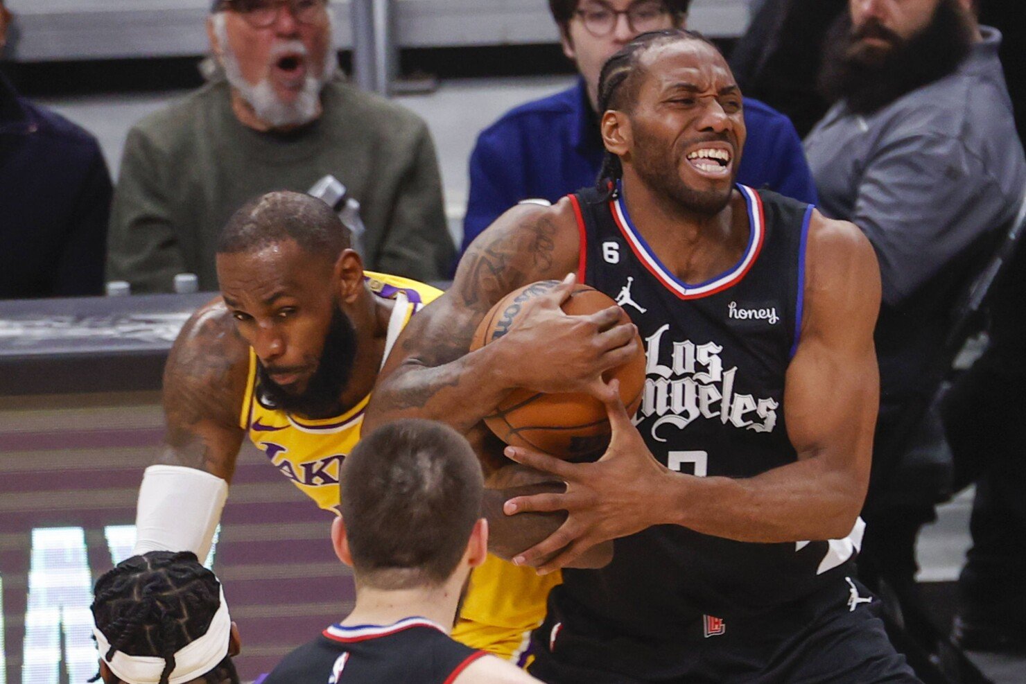 Kawhi Leonard a LeBron James